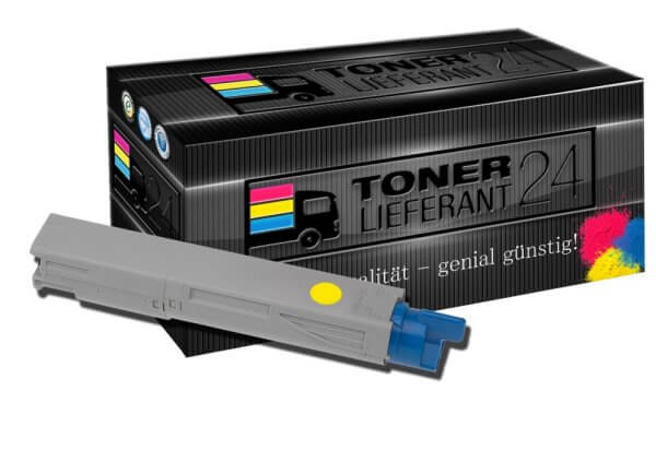 Kompatibel zu OKI 43459329 Toner Yellow