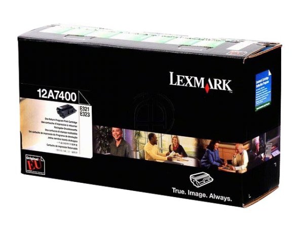 Original Lexmark 12A7400 Toner Black