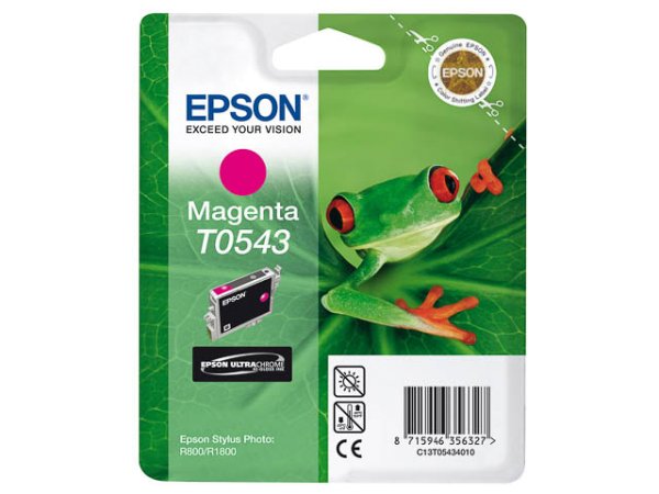 Original Epson C13T05434010 / T0543 Tinte Magenta