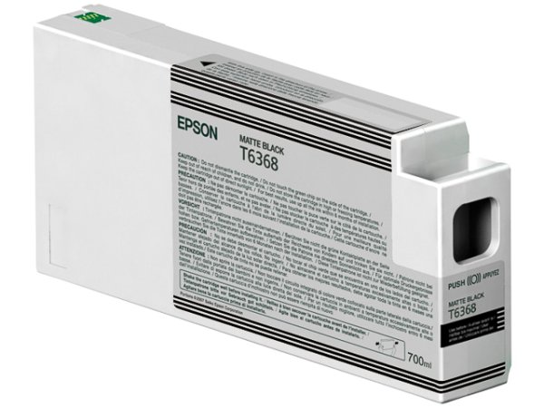 Original Epson C13T636800 / T6368 Tinte Black (Matt)