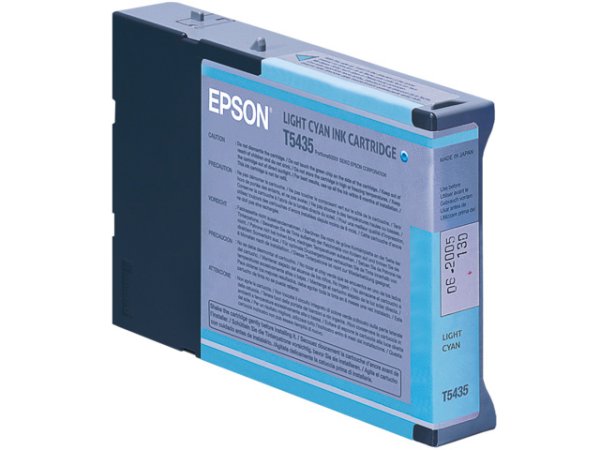 Original Epson C13T543500 / T5435 Tinte Cyan (Light)