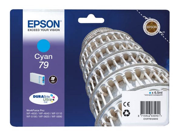 Original Epson C13T79124010 / 79 Tinte Cyan