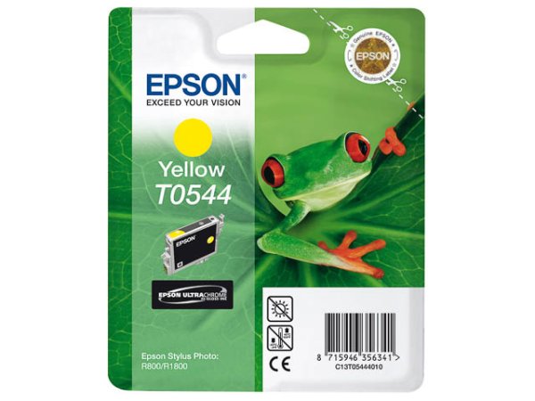 Original Epson C13T05444010 / T0544 Tinte Yellow