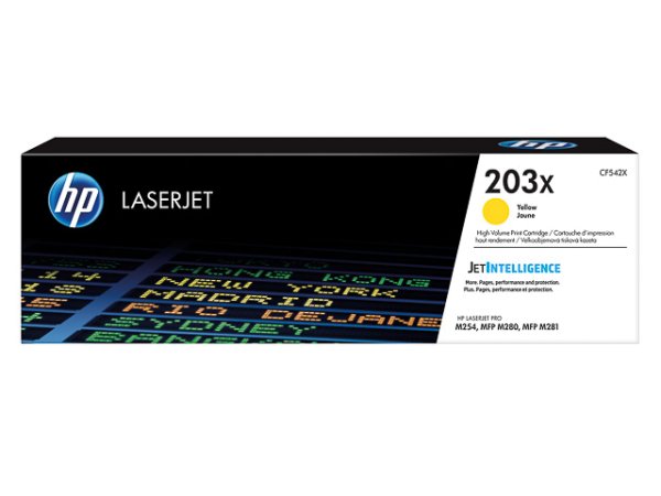 Original HP CF542X / 203X Toner Yellow