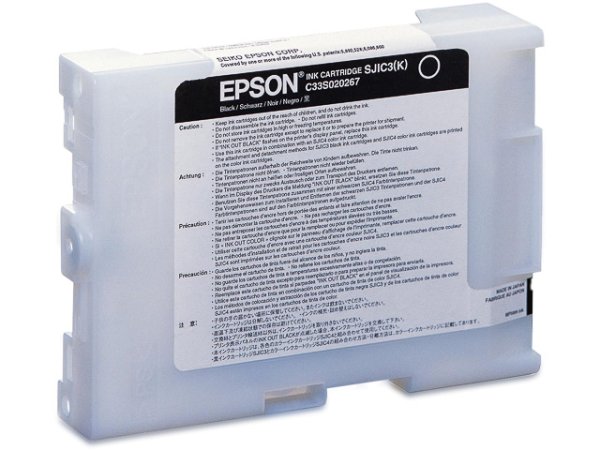 Original Epson C33S020267 / SJIC3K Tinte Black