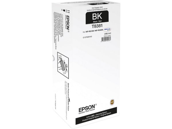 Original Epson C13T838140 / T8381 Tinte Black