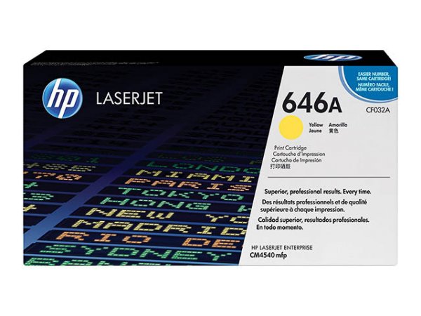 Original HP CF032A Toner Yellow