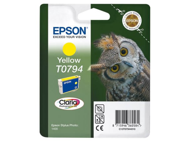 Original Epson C13T07944010 / T0794 Tinte Yellow