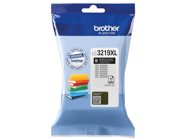 Original Brother LC3219XLBK Tinte Black