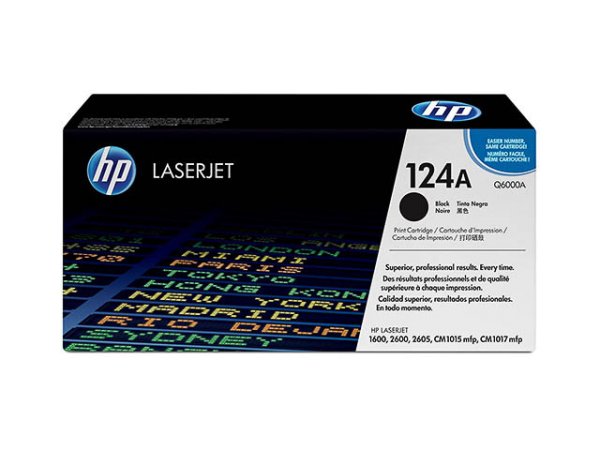 Original HP Q6000A / 124A Toner Black