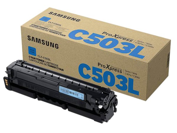 Original Samsung CLT-C503L Toner Cyan