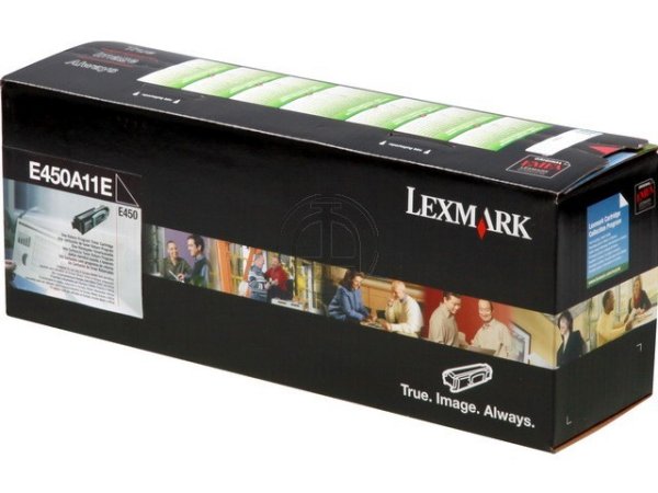 Original Lexmark E450A11E Toner Black Return