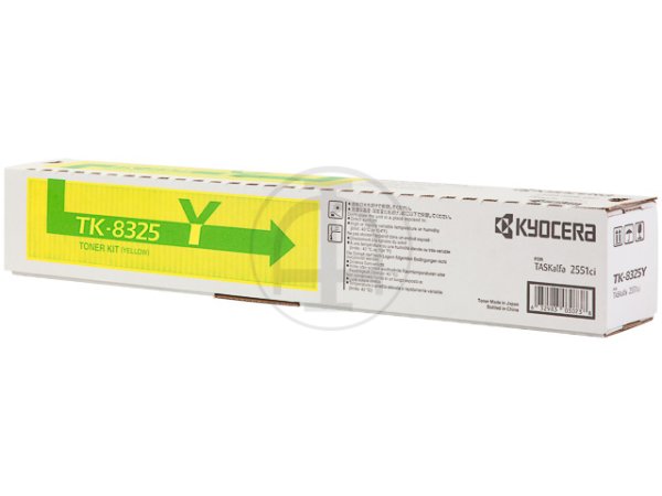 Original Kyocera 1T02NPANL0 / TK-8325Y Toner Yellow