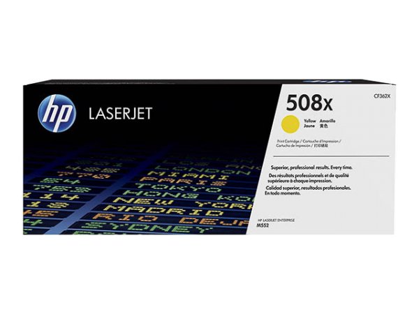 Original HP CF362X / 508X Toner Yellow