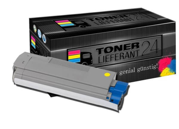 Kompatibel zu OKI 43865721 Toner Yellow