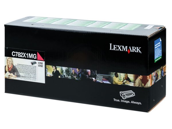 Original Lexmark C782X1MG Toner Magenta Return