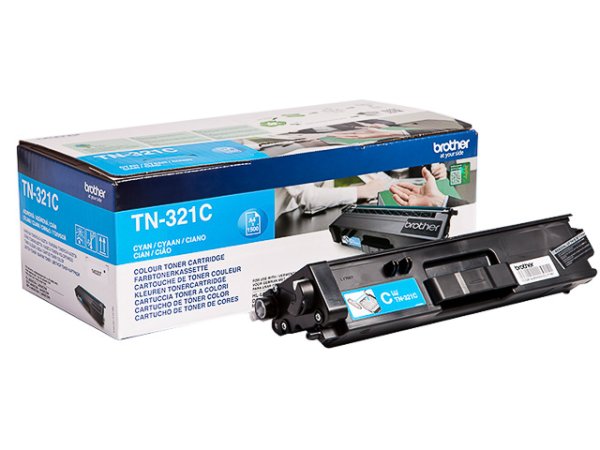 Original Brother TN-321C Toner Cyan