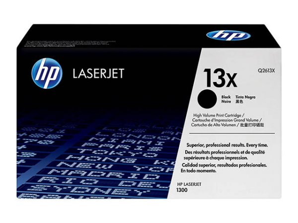 Original HP Q2613X / 13X Toner Black
