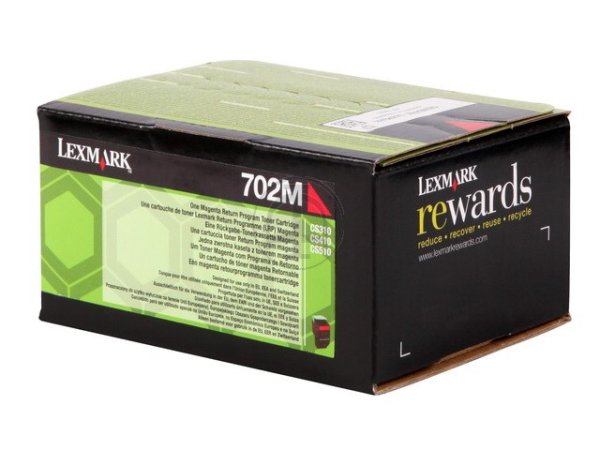 Original Lexmark 70C20M0 Toner Magenta Return