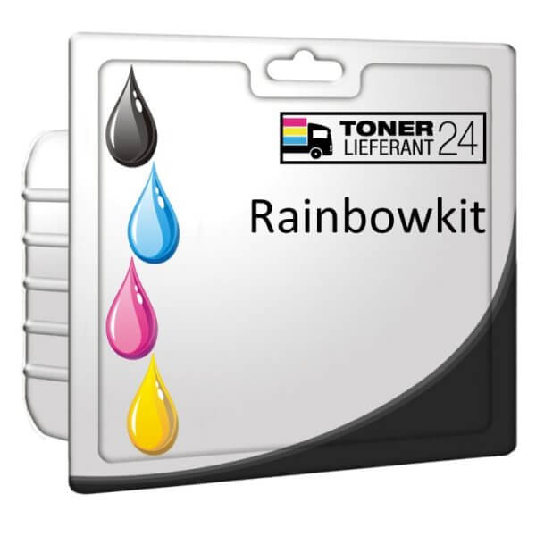 Alternativ Epson C13T27054010 27XL Tinte Rainbowkit BCMY