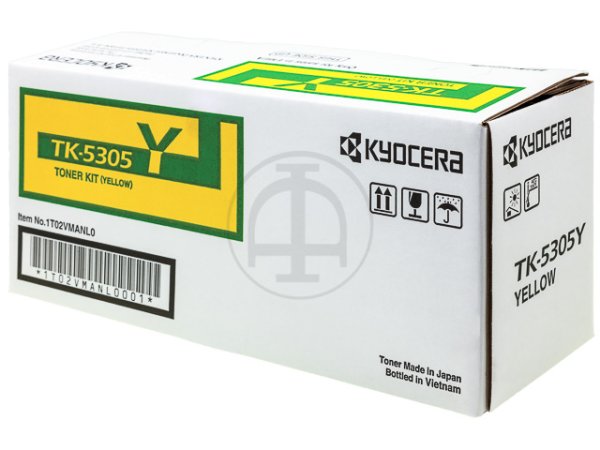 Original Kyocera 1T02VMANL0 / TK-5305Y Toner Yellow