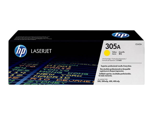 Original HP CE412A / 305A Toner Yellow