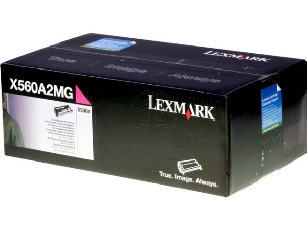 Original Lexmark X560A2MG Toner Magenta