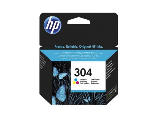 Original HP N9K05AE / Nr. 304 Tinte Colorpack C/M/Y