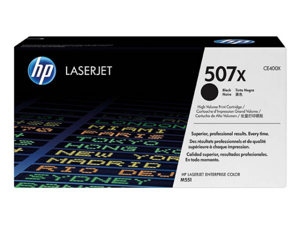 Original HP CE400X / 507X Toner Black