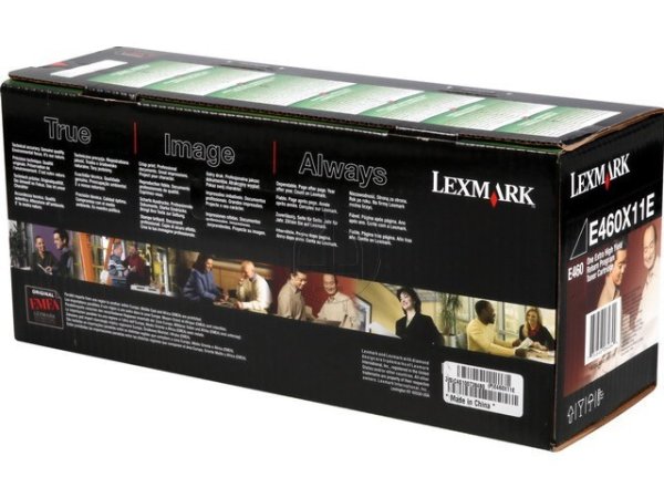 Original Lexmark E460X11E Toner Black Return