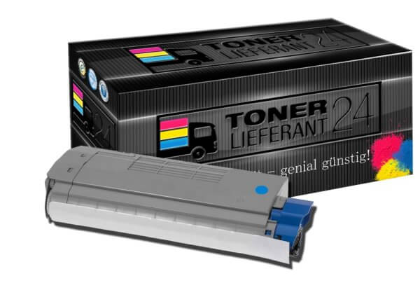 Kompatibel zu OKI 44318607 Toner Cyan