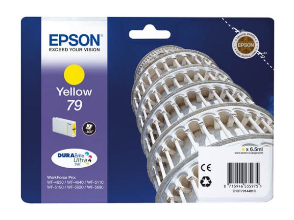 Original Epson C13T79144010 / 79 Tinte Yellow