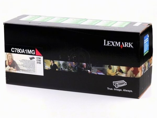 Original Lexmark C780A1MG Toner Magenta Return
