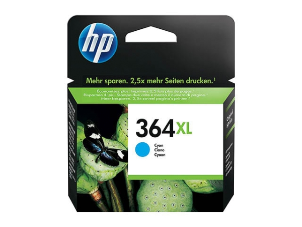 Original HP CB323EE / Nr. 364XL Tinte Cyan