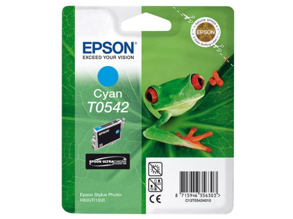 Original Epson C13T05424010 / T0542 Tinte Cyan