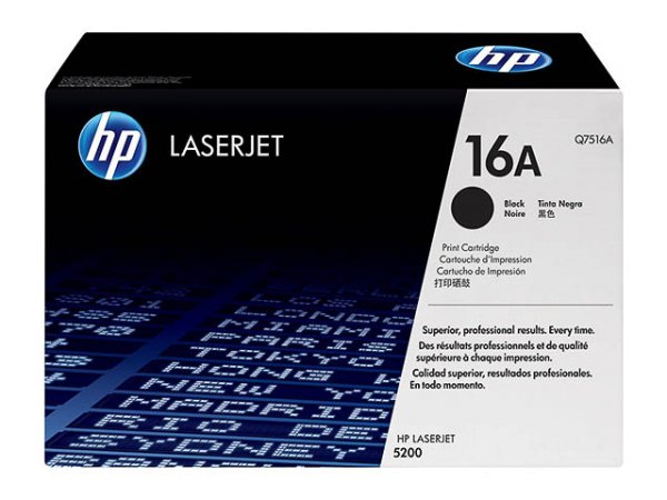Original HP Q7516A / 16A Toner Black