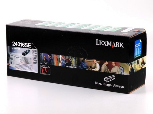 Original Lexmark 24016SE Toner Black Return