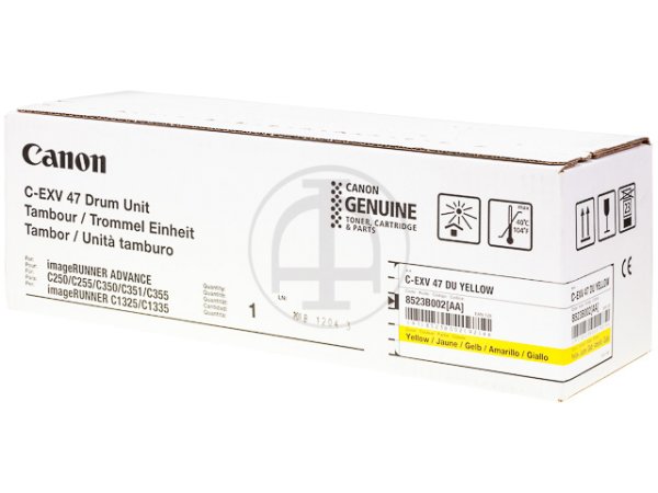 Original Canon 8523B002 / CEXV47 Bildtrommel Yellow