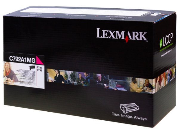 Original Lexmark C792A1MG Toner Magenta Return
