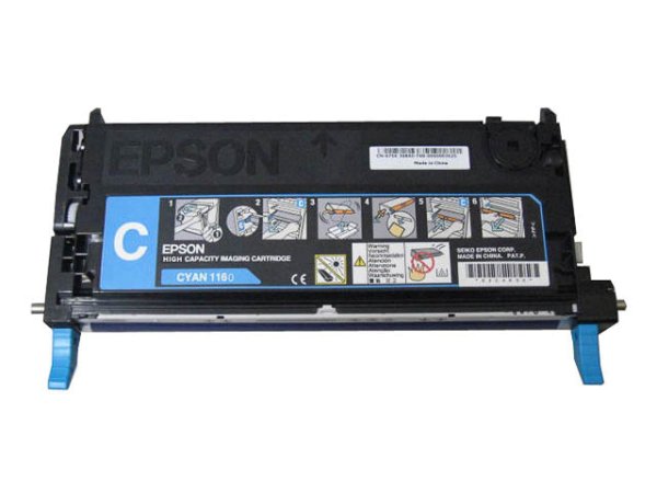 Original Epson C13S051160 Toner Cyan
