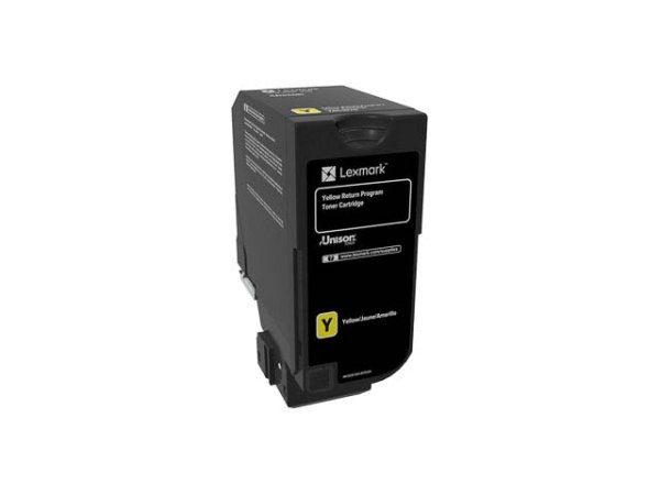 Original Lexmark 74C20Y0 Toner Yellow Return