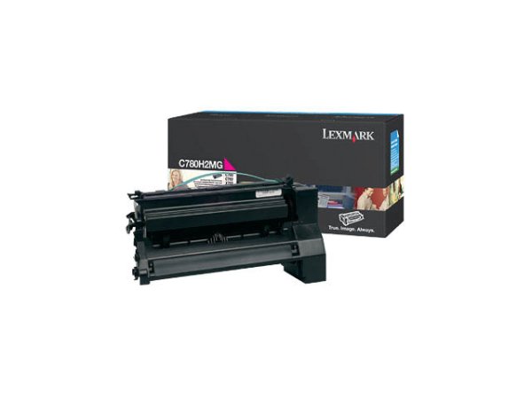 Original Lexmark C780H2MG Toner Magenta Return