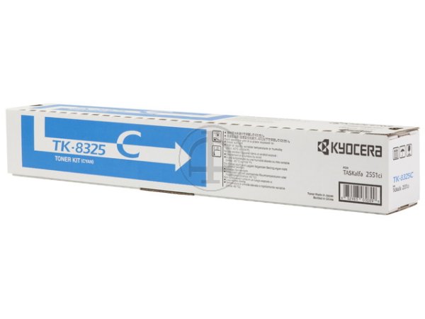 Original Kyocera 1T02NPCNL0 / TK-8325C Toner Cyan