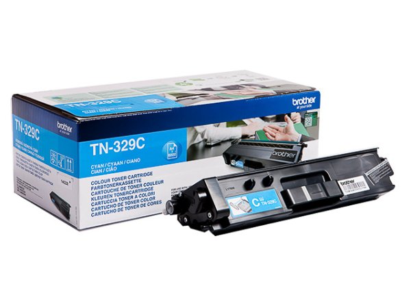 Original Brother TN-329C Toner Cyan