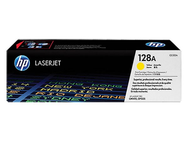 Original HP CE322A / 128A Toner Yellow