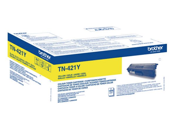 Original Brother TN-421Y Toner Yellow