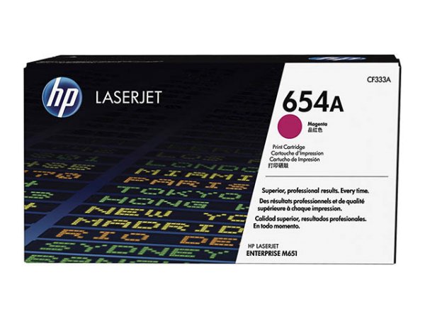 Original HP CF333A / 654A Toner Magenta