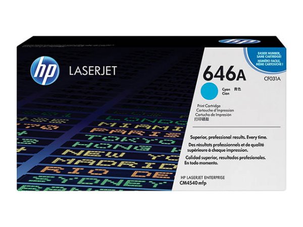 Original HP CF031A Toner Cyan