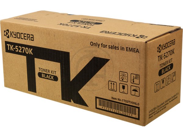 Original Kyocera 1T02TV0NL0 / TK-5270K Toner Black