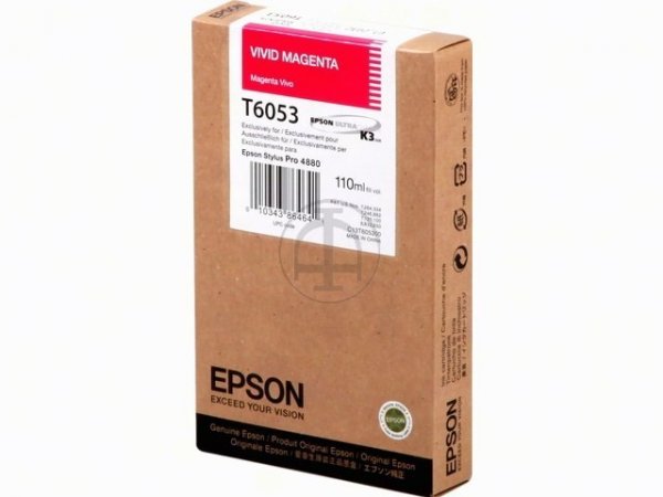 Original Epson C13T605300 / T6053 Tinte Magenta